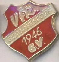 футбол.клуб Гоммерсдорф (Німеччина важмет/VfR Gommersdorf,Germany football badge