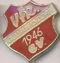 футбол.клуб Гоммерсдорф (Німеччина важмет/VfR Gommersdorf,Germany football badge