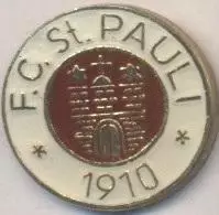 футбол.клуб Санкт-Паулі (Німеччина) важмет / FC St.Pauli, Germany football badge