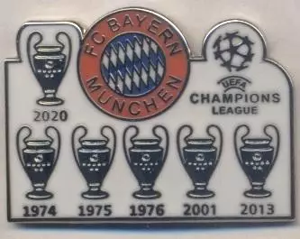 футбол.клуб Баварія Мюнхен (Німеч.)10 ЕМАЛЬ/FC Bayern,Germany football pin badge