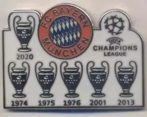 футбол.клуб Баварія Мюнхен (Німеч.)10 ЕМАЛЬ/FC Bayern,Germany football pin badge