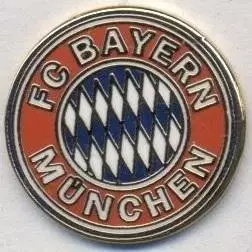 футбол.клуб Баварія Мюнхен (Німеч.)2 ЕМАЛЬ /FC Bayern,Germany football pin badge