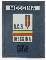 наклейка блискуча футбол Мессіна (Італія/ACR Messina,Italy football logo sticker