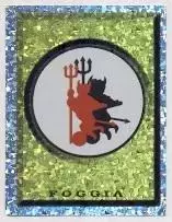 наклейка люмінесцентна футбол Фоджа (Італія)1 / Foggia Calcio,Italy logo sticker