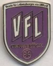 футбол.клуб Оснабрюк (Німеччина) ЕМАЛЬ /VfL Osnabruck,Germany football pin badge