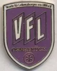 футбол.клуб Оснабрюк (Німеччина) ЕМАЛЬ /VfL Osnabruck,Germany football pin badge