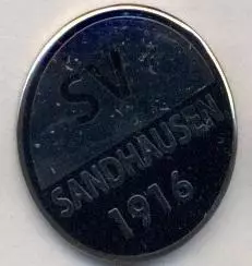 футбол.клуб Зандхаузен (Німеччина ЕМАЛЬ/SV Sandhausen,Germany football pin badge