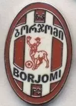 футбол.клуб Боржомі (Грузія) ЕМАЛЬ /FC Borjomi,Georgia football enamel pin badge