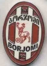 футбол.клуб Боржомі (Грузія) ЕМАЛЬ /FC Borjomi,Georgia football enamel pin badge