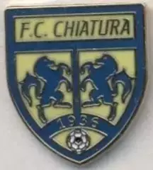 футбольний клуб Чіатура (Грузія)1 ЕМАЛЬ / FC Chiatura,Georgia football pin badge