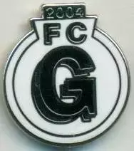 футбол.клуб Гагра (Грузія)1 ЕМАЛЬ / FC Gagra, Georgia football enamel pin badge
