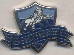 футбольний клуб Гардабані (Грузія) ЕМАЛЬ/FC Gardabani,Georgia football pin badge