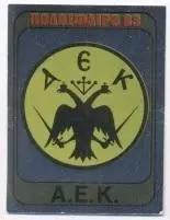 наклейка блиск.футбол АЕК Афіни (Греція /AEK Athens,Greece football logo sticker