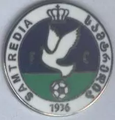 футбольний клуб Самтредіа (Грузія1 ЕМАЛЬ/FC Samtredia,Georgia football pin badge
