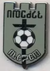 футбол.клуб Кахеті Телаві (Грузія) ЕМАЛЬ /FC Kakheti Telavi,Georgia football pin