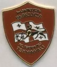 футбольний клуб Цхінвалі (Грузія) ЕМАЛЬ/FC Tskhinvali,Georgia football pin badge