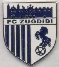 футбол.клуб Зугдіді (Грузія) ЕМАЛЬ /FC Zugdidi,Georgia football enamel pin badge