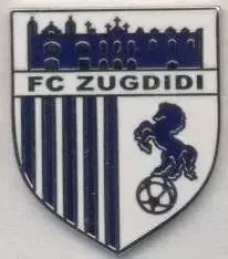 футбол.клуб Зугдіді (Грузія) ЕМАЛЬ /FC Zugdidi,Georgia football enamel pin badge