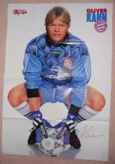 постер А1 футбол Олівер Кан (Німеччина /сноуборд /O.Kahn,Germany football poster
