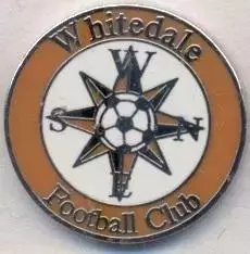 футбол.клуб Вайтдейл Шотландія ЕМАЛЬ/Whitedale FC,Shetland-Scotland football pin