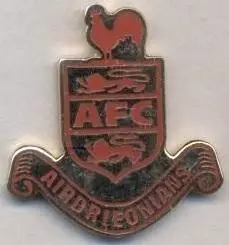 футбол.клуб Ейрдріоніанс Шотландія1 ЕМАЛЬ/Airdrieonians FC,Scotland football pin