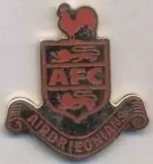 футбол.клуб Ейрдріоніанс Шотландія1 ЕМАЛЬ/Airdrieonians FC,Scotland football pin