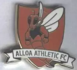 футбол.клуб Аллоа Атлетік (Шотландія) ЕМАЛЬ/Alloa Athletic FC,Scotland pin badge