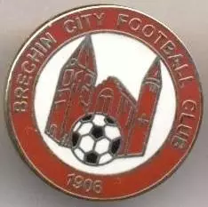 футбол.клуб Брикін Сіті (Шотландія) ЕМАЛЬ / Brechin City,Scotland football badge