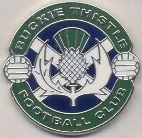 футбол.клуб Бакі (Шотландія) ЕМАЛЬ/Buckie Thistle FC,Scotland football pin badge