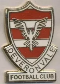 футбол.клуб Деверонвейл (Шотландія) ЕМАЛЬ / Deveronvale FC,Scotland football pin
