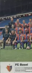 постер А4 футбол Базель (Швейцарія) 2010 / FC Basel, Switzerland football poster