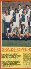 постер А4 футбол Грассхоппер (Швейцарія) 1978/Grassh,Switzerland football poster