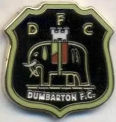 футбол.клуб Дамбартон (Шотландія1 ЕМАЛЬ/Dumbarton FC,Scotland football pin badge