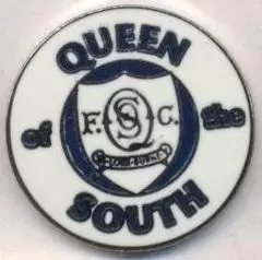 футбол.клуб Квін.Саут (Шотландія1 ЕМАЛЬ/Queen of the South,Scotland football pin