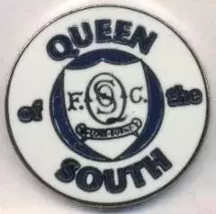 футбол.клуб Квін.Саут (Шотландія1 ЕМАЛЬ/Queen of the South,Scotland football pin