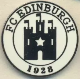 футбол.клуб Единбург (Шотландія) ЕМАЛЬ /Edinburgh FC,Scotland football pin badge