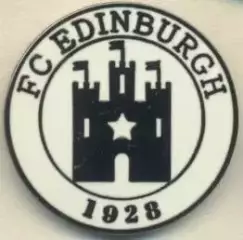 футбол.клуб Единбург (Шотландія) ЕМАЛЬ /Edinburgh FC,Scotland football pin badge