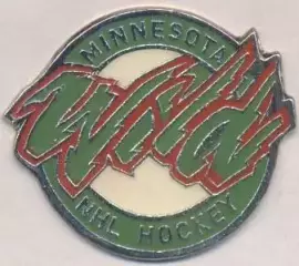 хокей.клуб Міннесота Вайлд (США-НХЛ) важмет /Minnesota Wild NHL hockey pin badge