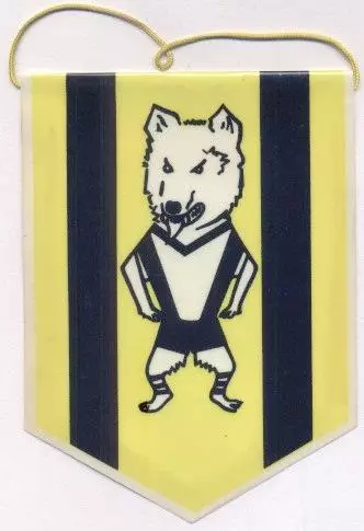 вимпел 14х10 футбол Інтер Брат.(Чехосл./Inter Brat.Czechoslovak football pennant 1