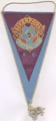 вимпел 21х12 футбол Ліверпуль (Англія) / Liverpool FC, England football pennant