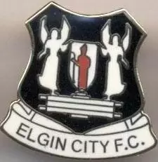футбол.клуб Елгін Сіті (Шотландія)1 ЕМАЛЬ /Elgin City FC,Scotland football badge