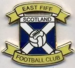 футбол.клуб Іст Файф (Шотландія)2 ЕМАЛЬ/East Fife FC,Scotland football pin badge