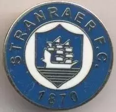 футбол.клуб Странрар (Шотландія)1 ЕМАЛЬ / Stranraer FC, Scotland football badge