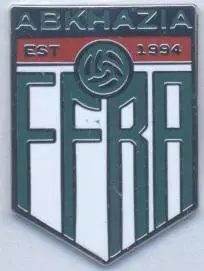 Абхазія,федерація футболу (не-ФІФА4 ЕМАЛЬ/Abkhazia football federation pin badge