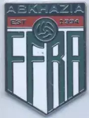 Абхазія,федерація футболу (не-ФІФА4 ЕМАЛЬ/Abkhazia football federation pin badge