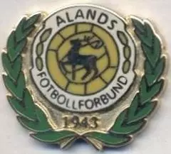 Аландські О-ви,федерація футболу (не-ФІФА)2 ЕМАЛЬ /Aland football federation pin