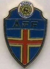 Аландські О-ви,федерація футболу (не-ФІФА)3 ЕМАЛЬ /Aland football federation pin