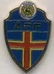 Аландські О-ви,федерація футболу (не-ФІФА)3 ЕМАЛЬ /Aland football federation pin