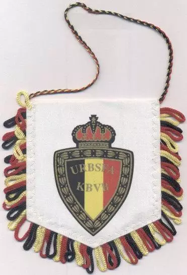 вимпел 10х9 федерація футболу Бельгія офіц. /Belgium football federation pennant