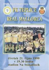 прог. FK Teplice Czech/Чехія-Реал/Real Mallorca Spain/Іспанія 2002 match program